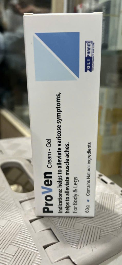 Gel bôi suy giãn tĩnh mạch proven israel 60g