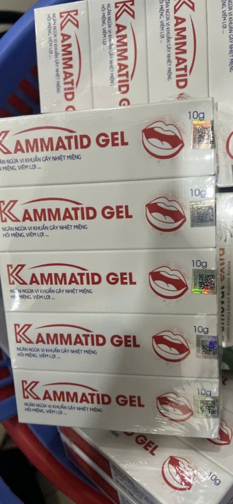 Kem bôi miệng kammatid gel 10g