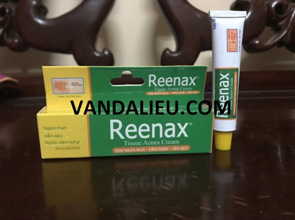 Reenax 5g. kem ngừa mụn, viêm sưng, liền sẹo.