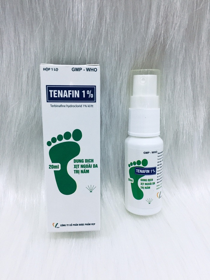 Dung dịch xịt ngoài da tenafine 1% (lọ 20 ml )
