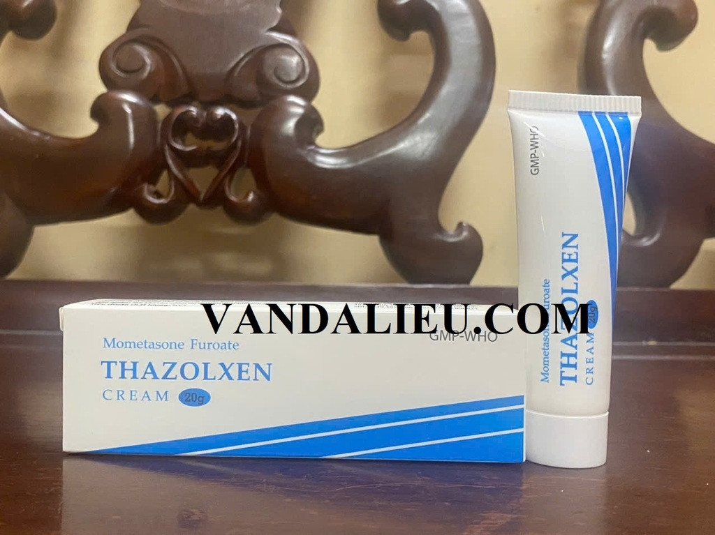 Kem bôi hỗ trợ giảm ngứa da thazolxen 20g