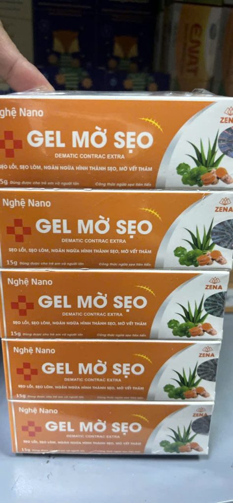 Gel mờ sẹo 15g nghệ nano