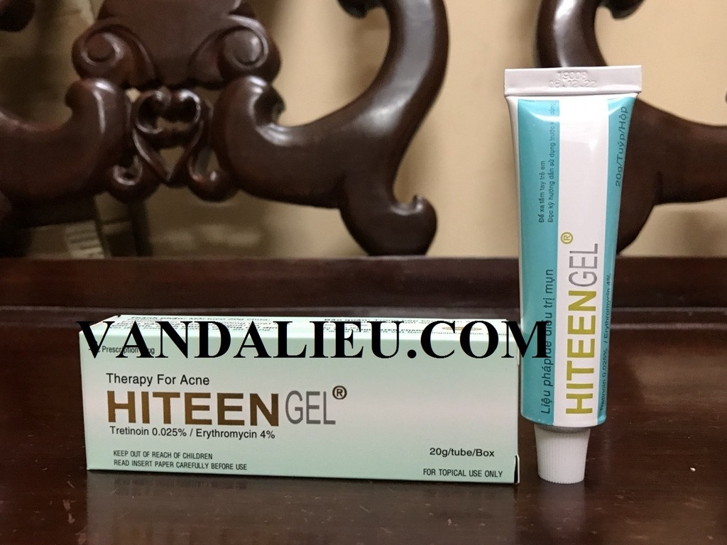 Gel bôi hỗ trợ giảm mụn Hiteen 20g