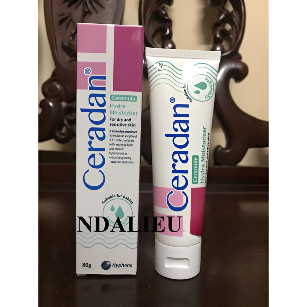 Ceradan hydra moisturiser 80g dưỡng ẩm cho da khô, duy trì độ ẩm cho da.