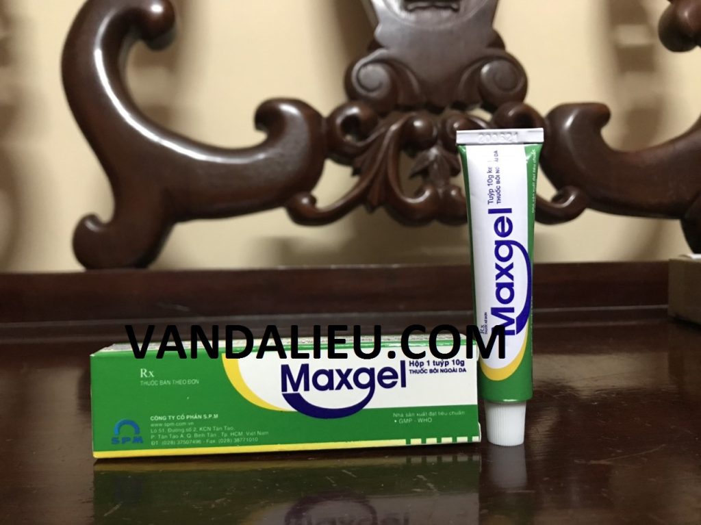 Maxgel cream 10g. điều trị eczema, viêm da, viêm trầy, hăm, nấm da.