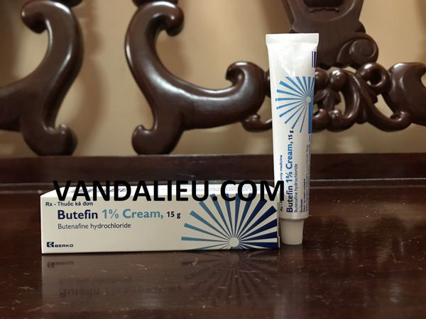 Kem bôi ngoài da butefin 1% cream 15g ( butenafine hydrochloride )