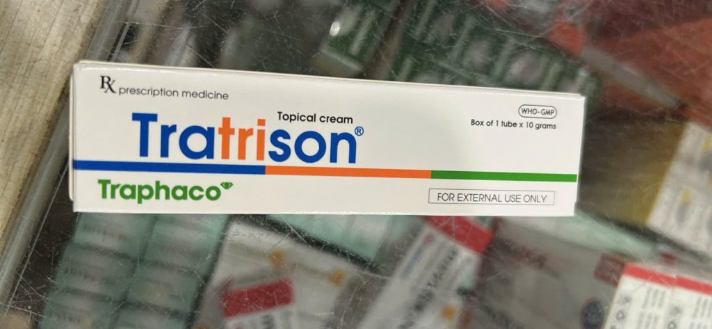 Kem bôi ngoài da tratrison 10g