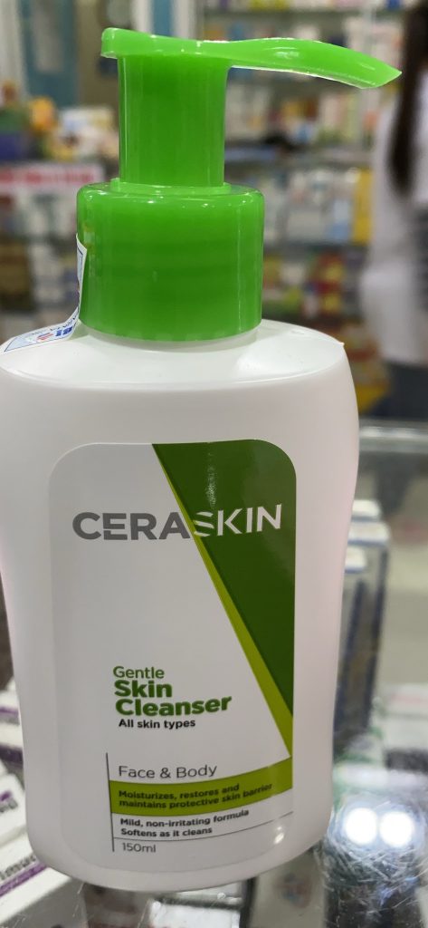 Sữa rửa mặt ceraskin gentle skin cleanser 150ml.