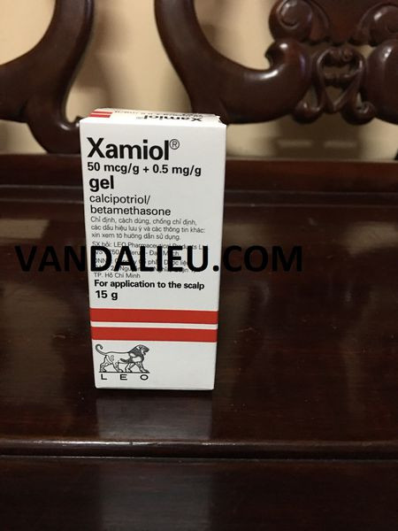 Xamiol gel 15g. điều trị  vảy nến da đầu.