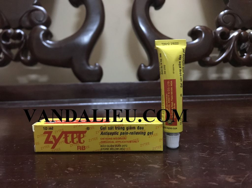 Zytee rb 10ml. gel sát trùng giảm đau.