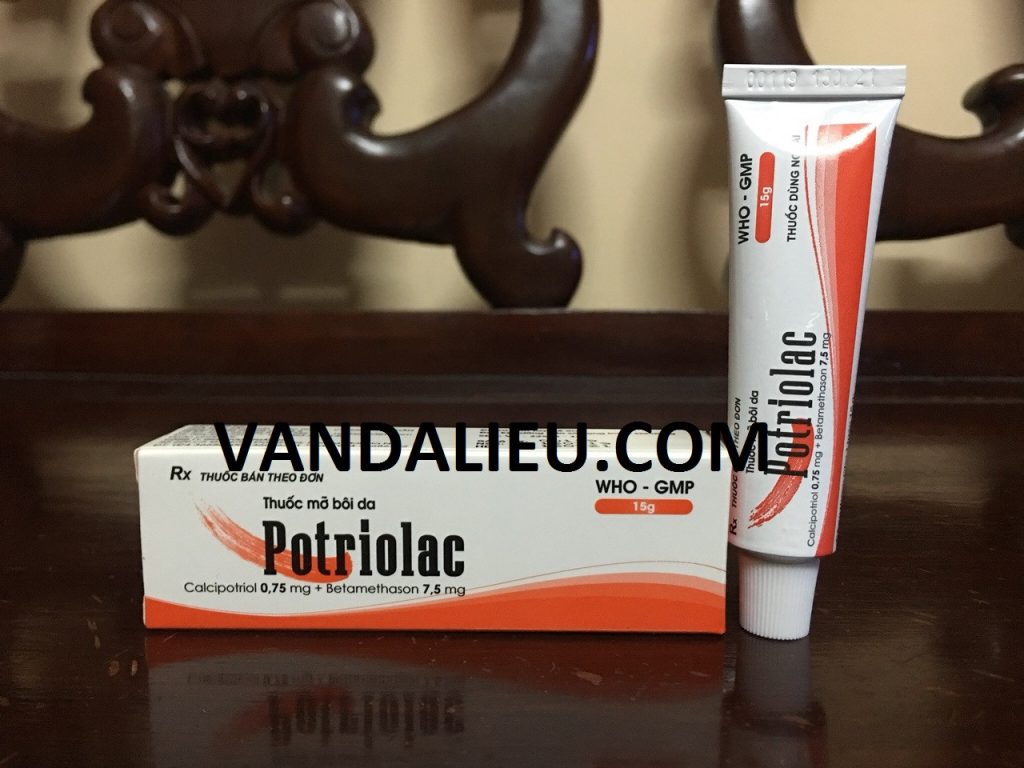 Potriolac 15g kem điều trị vảy nến