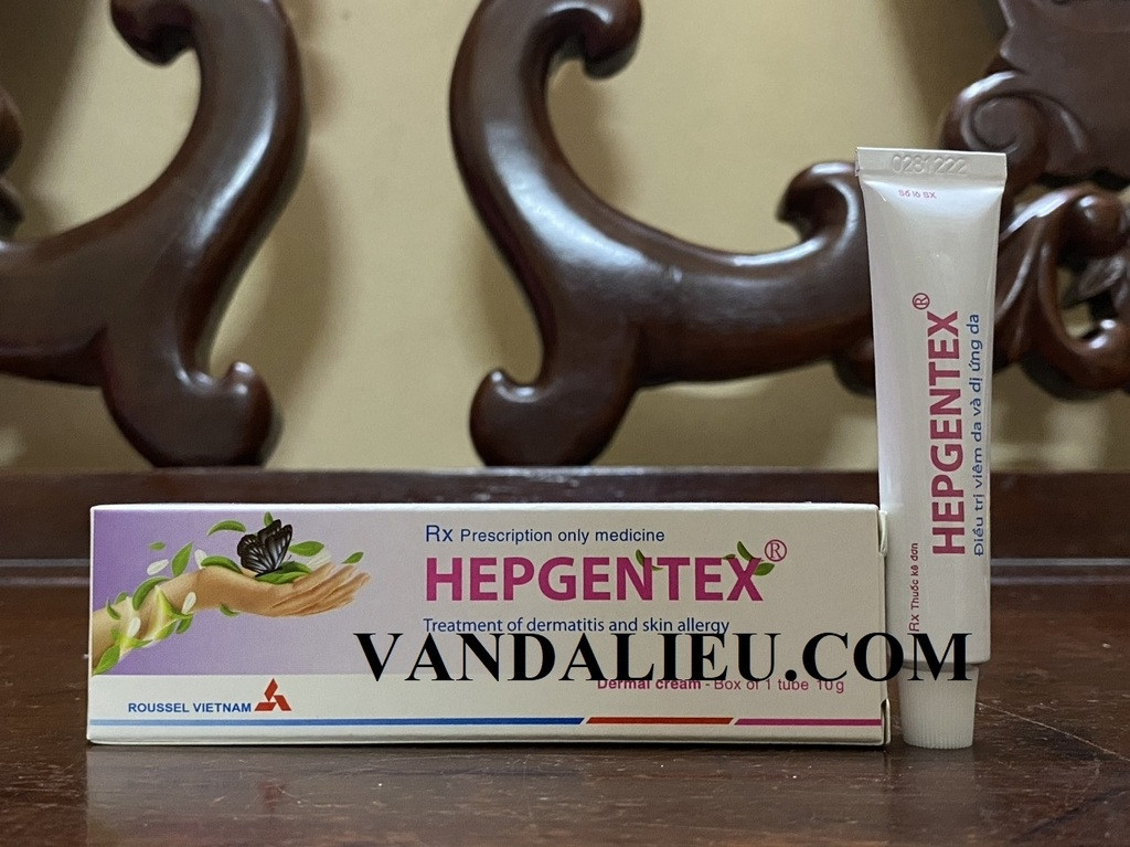 Kem bôi ngoài da hepgentex 10g