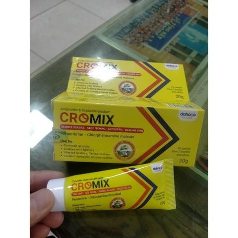 Kem bôi ngoài da cromix 20g