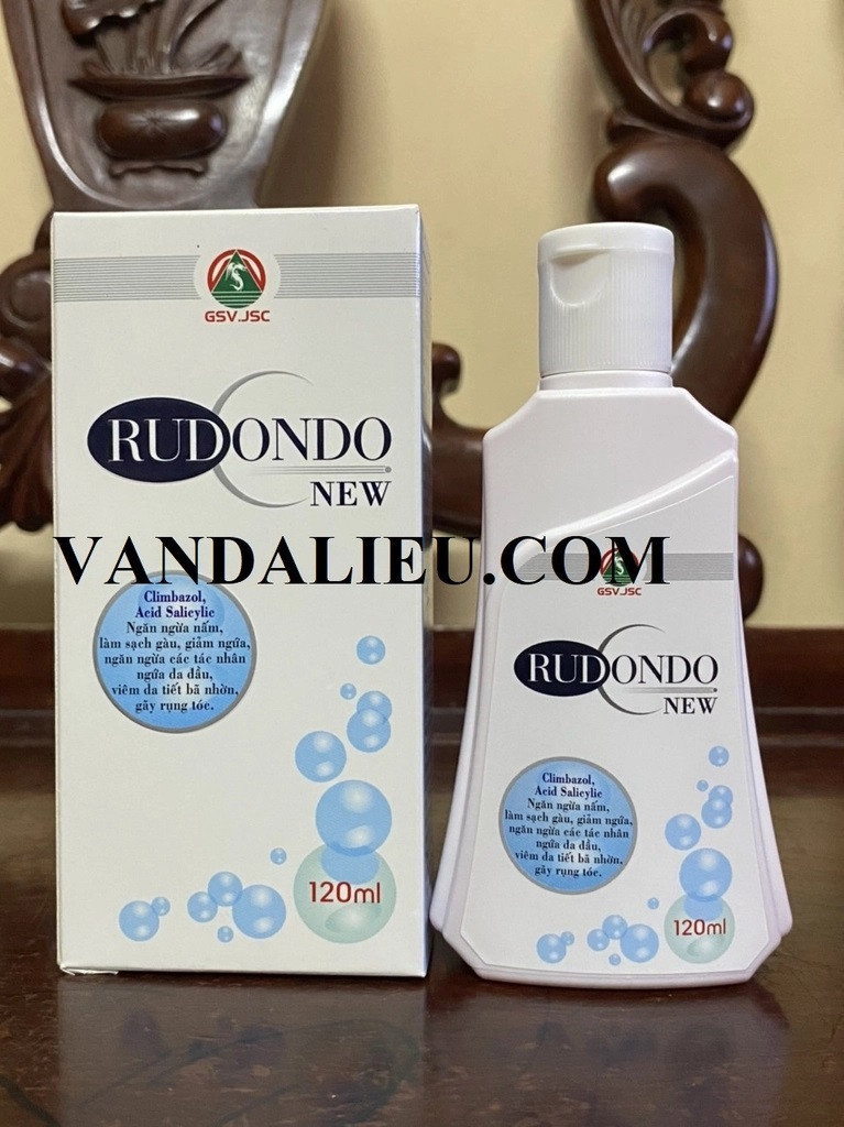 Dầu gội đầu rudondo 120ml. ngăn ngừa nấm toàn thân, lang ben, làm sạch gàu.
