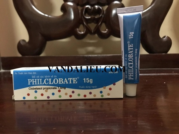 Phil clobate 15g. điều trị  viêm da .