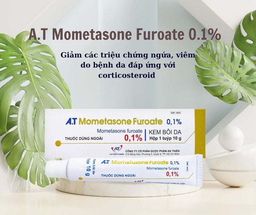 Kem bôi da a.t mometaso.ne furo.ate 0.1% 10g