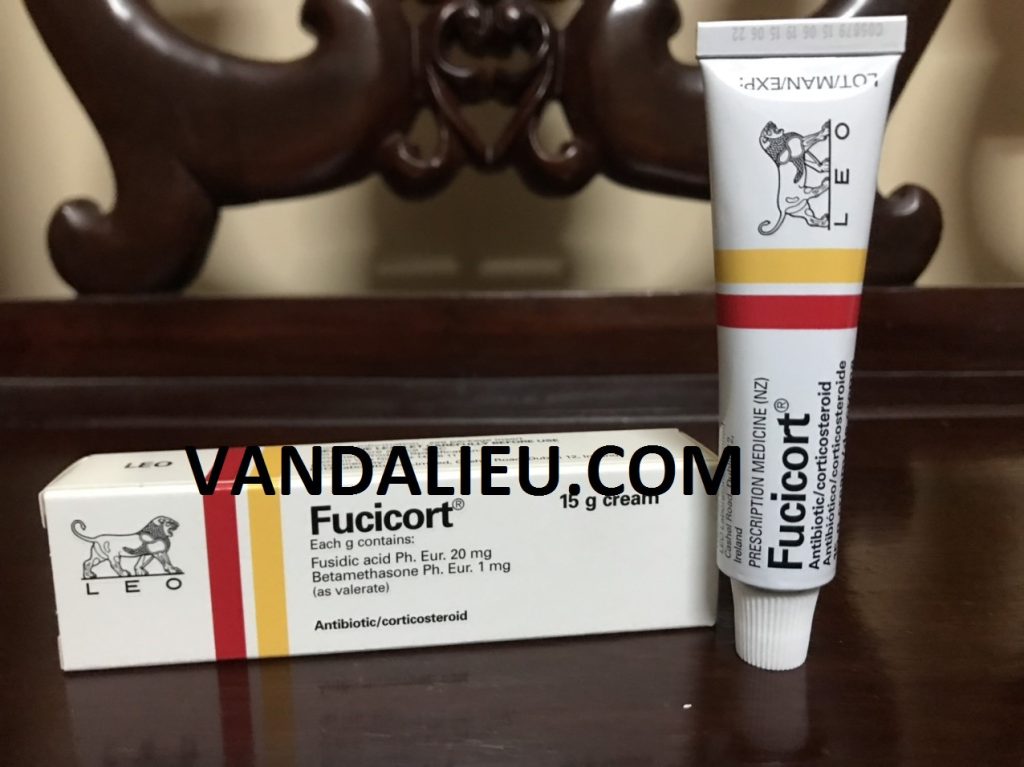 Kem bôi ngoài da Fucicort Cream 15g