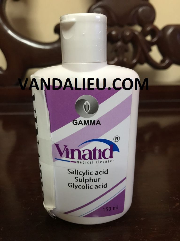 Dung dịch vinatid cleanser 150ml.