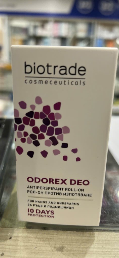 Lăn khử mùi biotrade odorex deo antiperspirant roll-on 20ml
