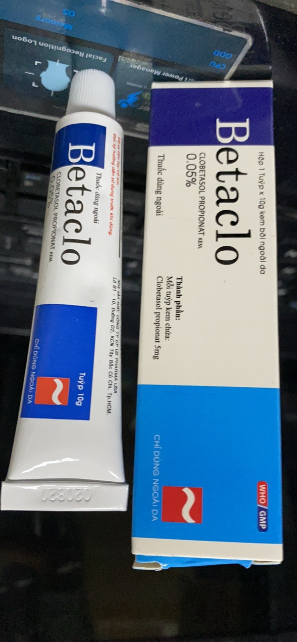 Kem betaclo 10g ( clobetasol propionat 0.05% )