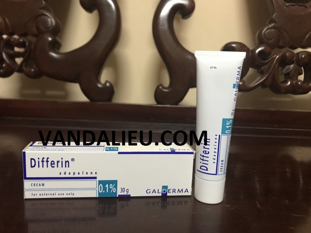 Kem bôi ngoài da differin cream 0,1% 30g