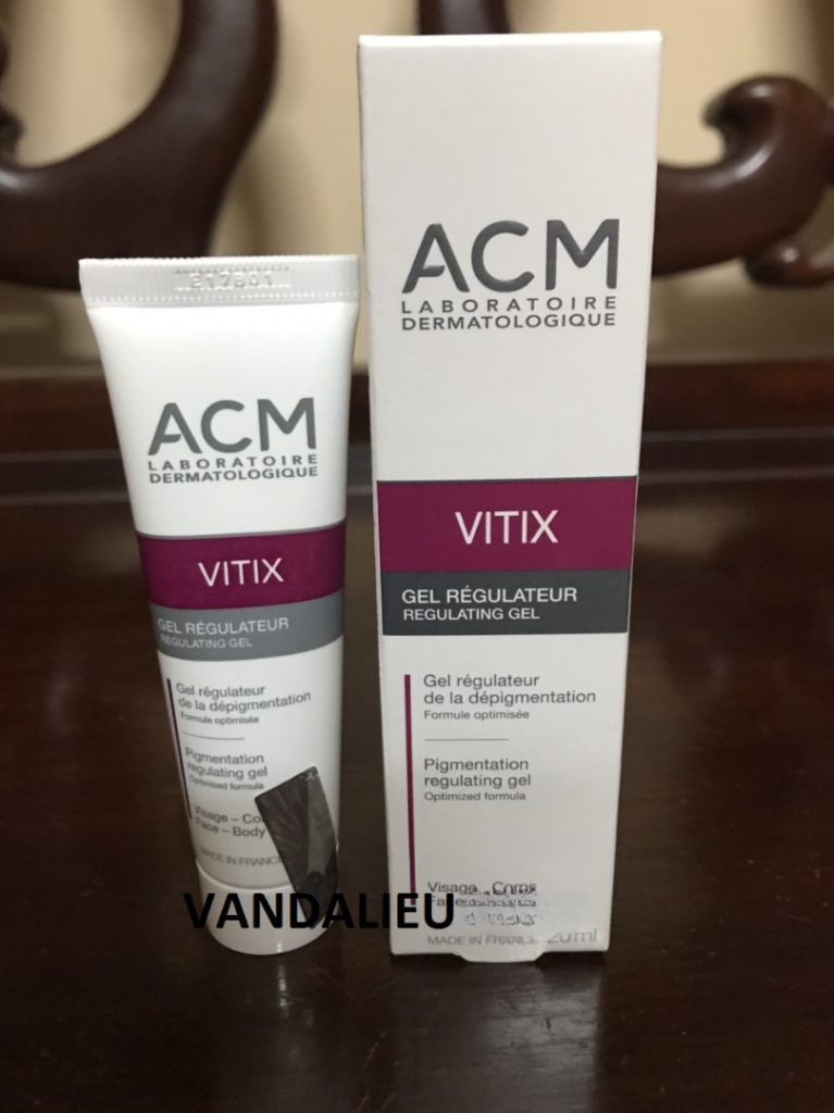 Gel điều trị bạch biến - acm vitix gel 20ml