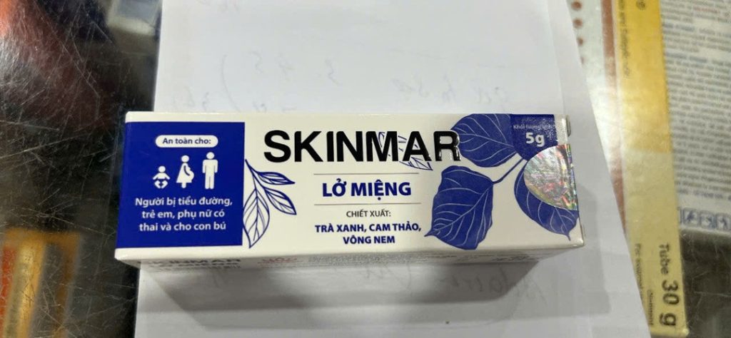 Kem bôi lở miệng skinmar 5g