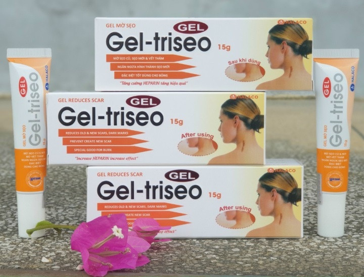 Gel-triseo 15g. gel làm mờ sẹo.