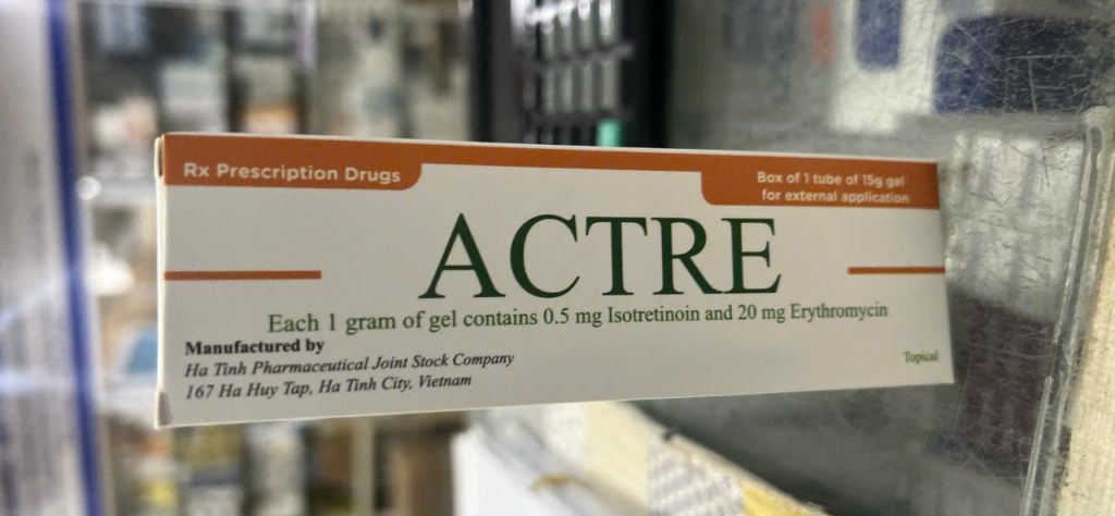 Kem bôi ngoài da actre 15g