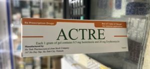 Kem bôi ngoài da actre 15g