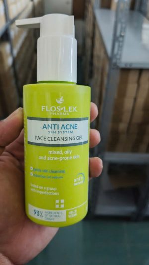 Sữa rửa mặt floslek anti acne system face cleansing gel 125ml