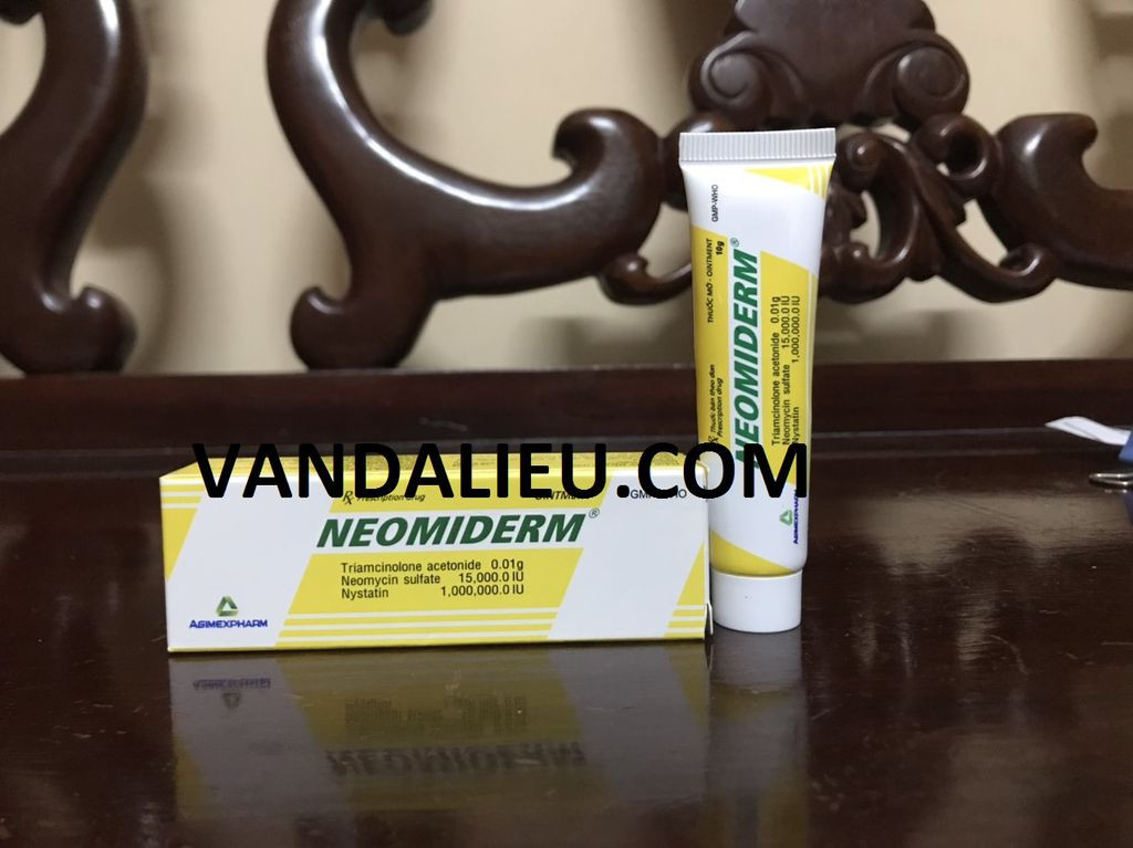 Kem bôi da dịu ngứa Neomiderm 10G