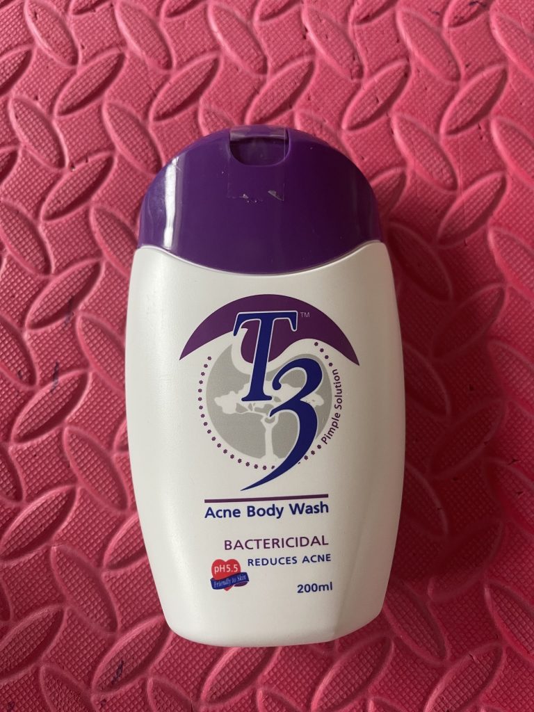 T3 acne body wash 200ml. sữa tắm ngăn ngừa mụn