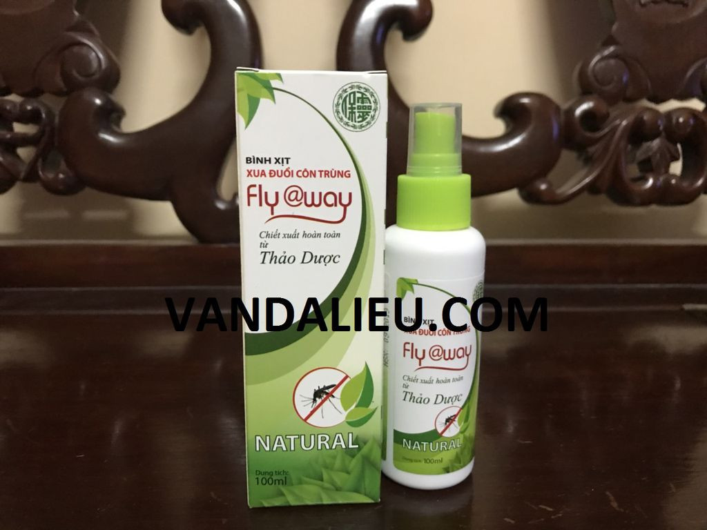 Bình xịt xua đuổi côn trùng . fly@way 100ml.