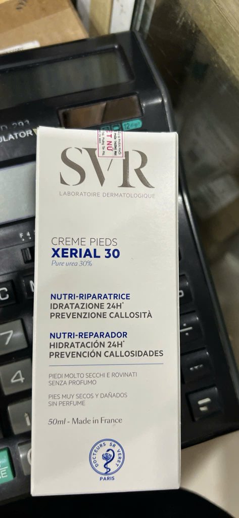 Kem dưỡng da chân svr xerial 30 creme pieds 50ml
