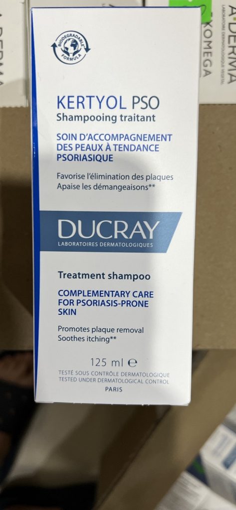 Dầu gội ducray kertyol pso shampoo traitant 125ml