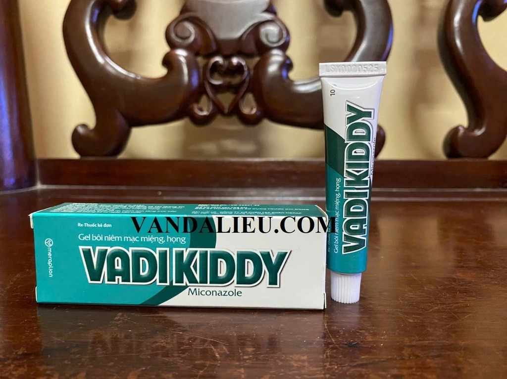 Gel bôi niêm mạc miệng họng vadikiddy 10g