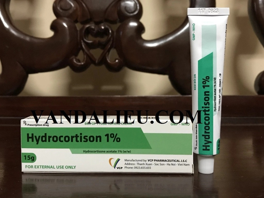 Kem bôi ngoài da hydrocortison 1% (15g)