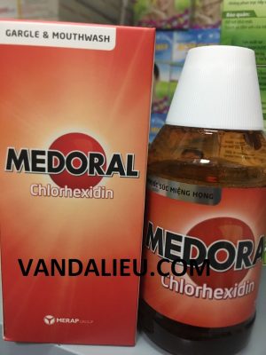 Nước súc miệng sát khuẩn medoral 250ml