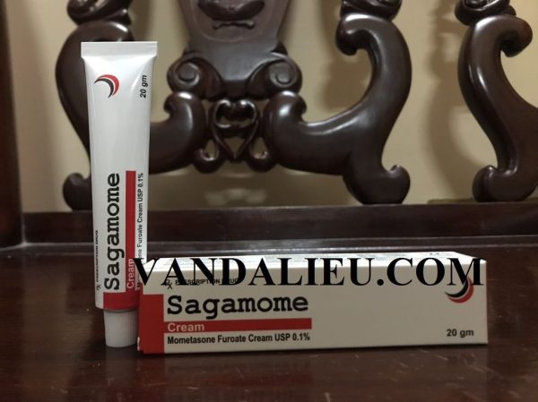 Kem  điều trị  viêm, vảy nến -sagamome 20g ( mometason furoat 0,1%)