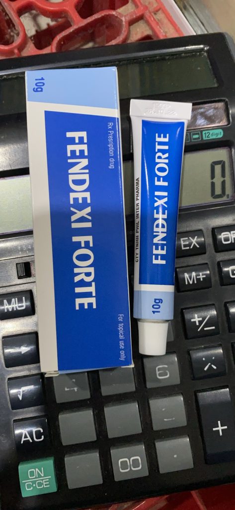 Kem bôi ngoài da Fendexi forte 10g