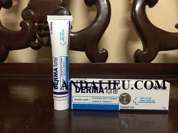 Gel hỗ trợ mờ thâm Derma Forte gel 15g