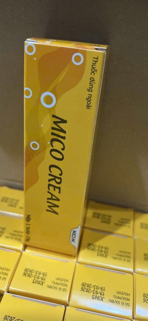 Kem bôi ngoài da mico cream 15g