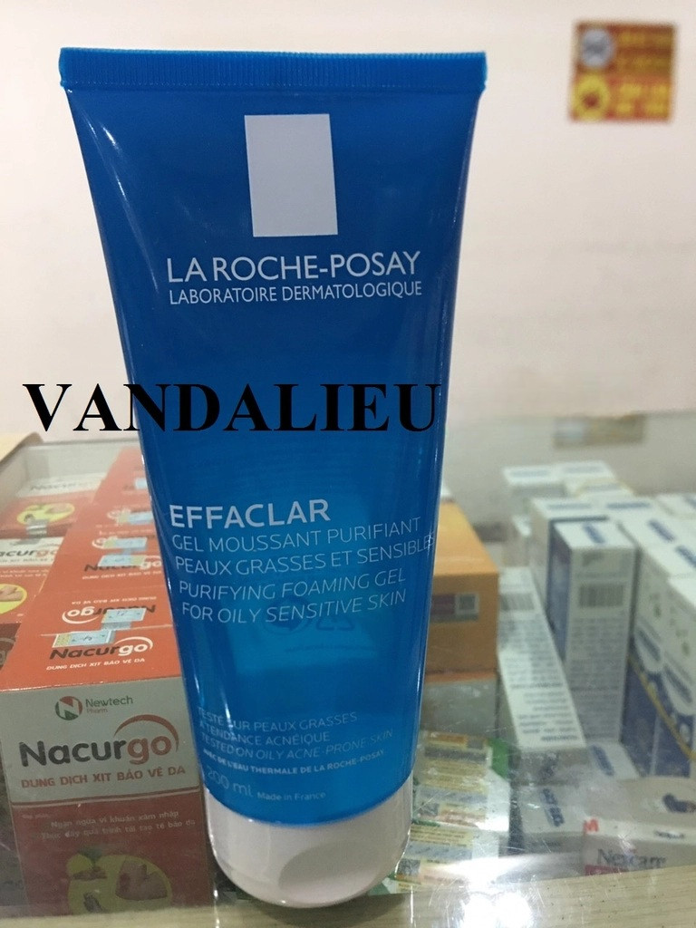 Gel rửa mặt effaclar purifying foaming gel for oily sensitive skin 200ml
