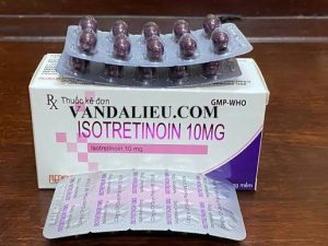 Viên nang uống giảm mụn Isotisun 10mg (3 vỉ x 10 viên)