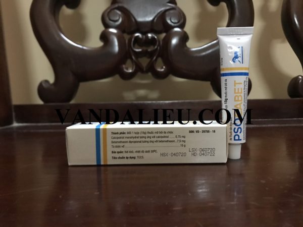 Kem bôi ngoài da psocabet 15g