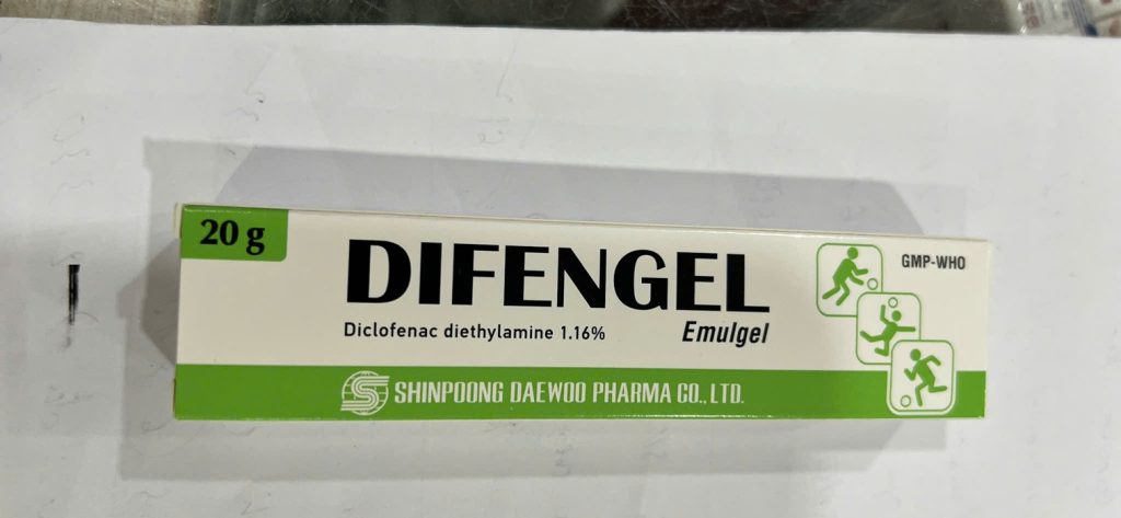 Kem bôi ngoài da difengel-emulgel 20g