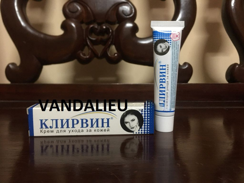 Klirvin 25g. kem điều trị sẹo nga - xóa mờ các vết sẹo, thâm hiệu quả