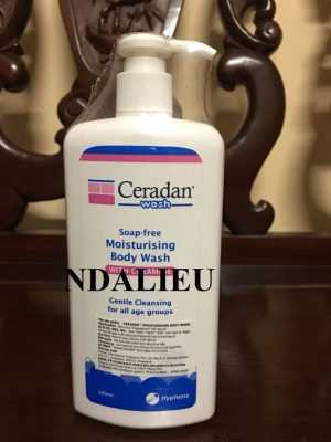 Sữa rửa mặt và tắm ceradan moisturising body wash 280ml