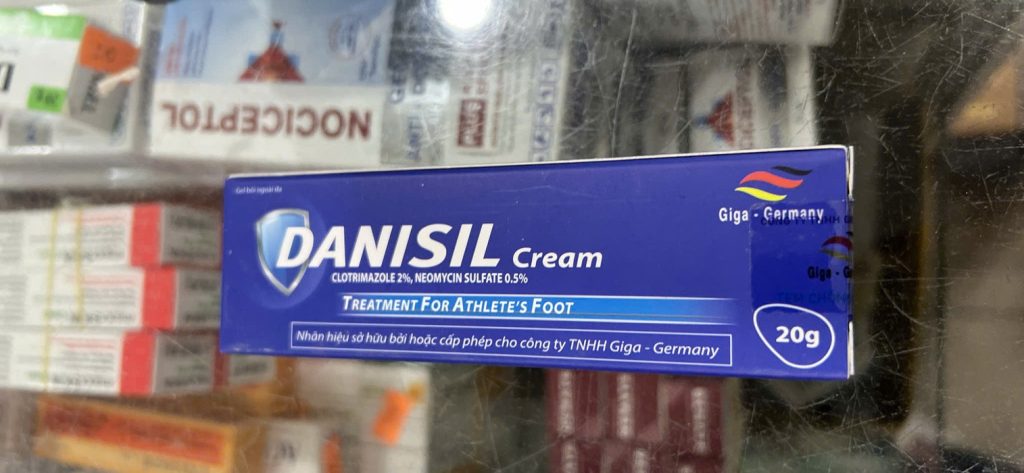 Kem bôi ngoài da danisil cream 20g